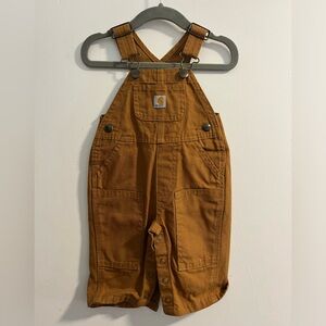 Baby size 3M Carhartt overalls